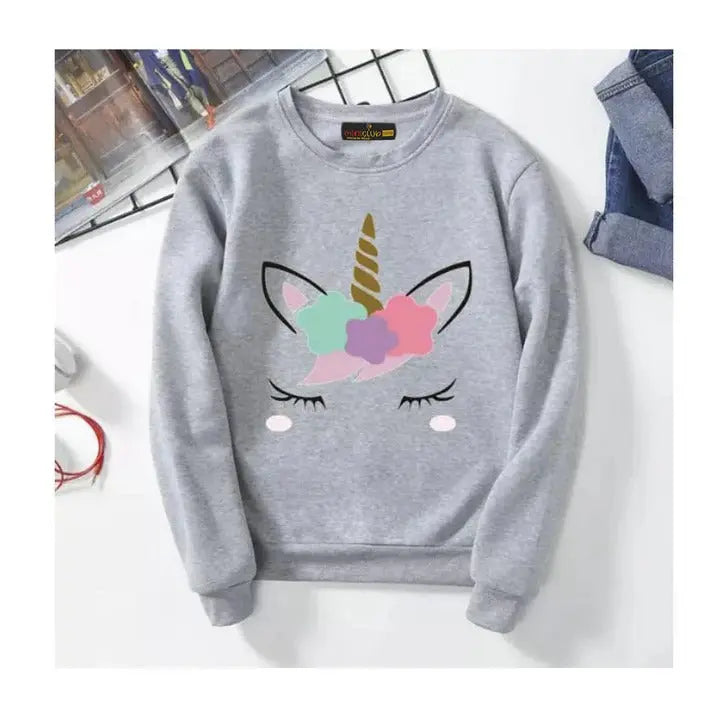 Unicorn Girls Sweat Shirt – LittleTwin BabyShop