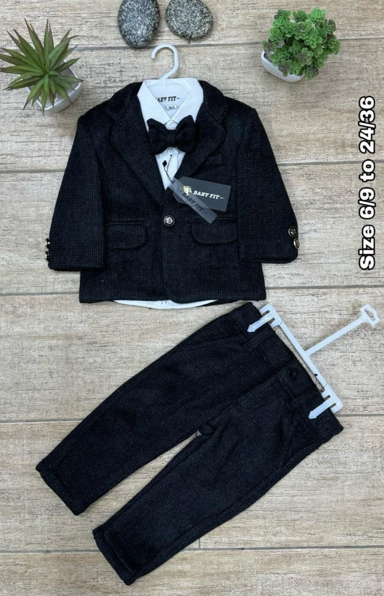 Boys three piece Suiting LittleTwin BabyShop