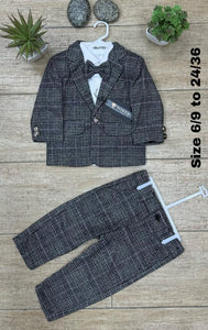 Boys three piece Suiting LittleTwin BabyShop