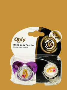 Fancy pacifier with Chan LittleTwin BabyShop