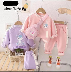 Girls 3PC Suit Winter Imp LittleTwin BabyShop