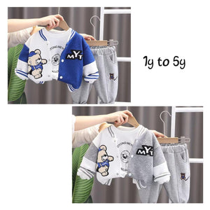 MYK Boys 3p Suit LittleTwin BabyShop